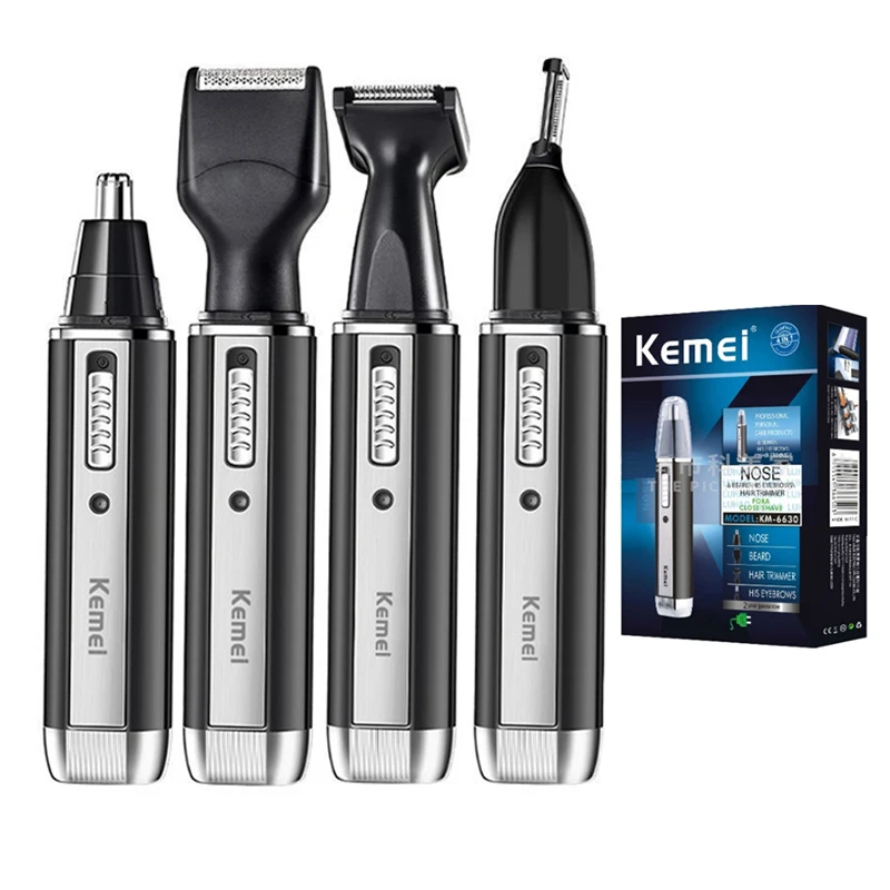 Grooming Men'S Eyebrows - Kemei ricaricabile elettrico tutto in uno
