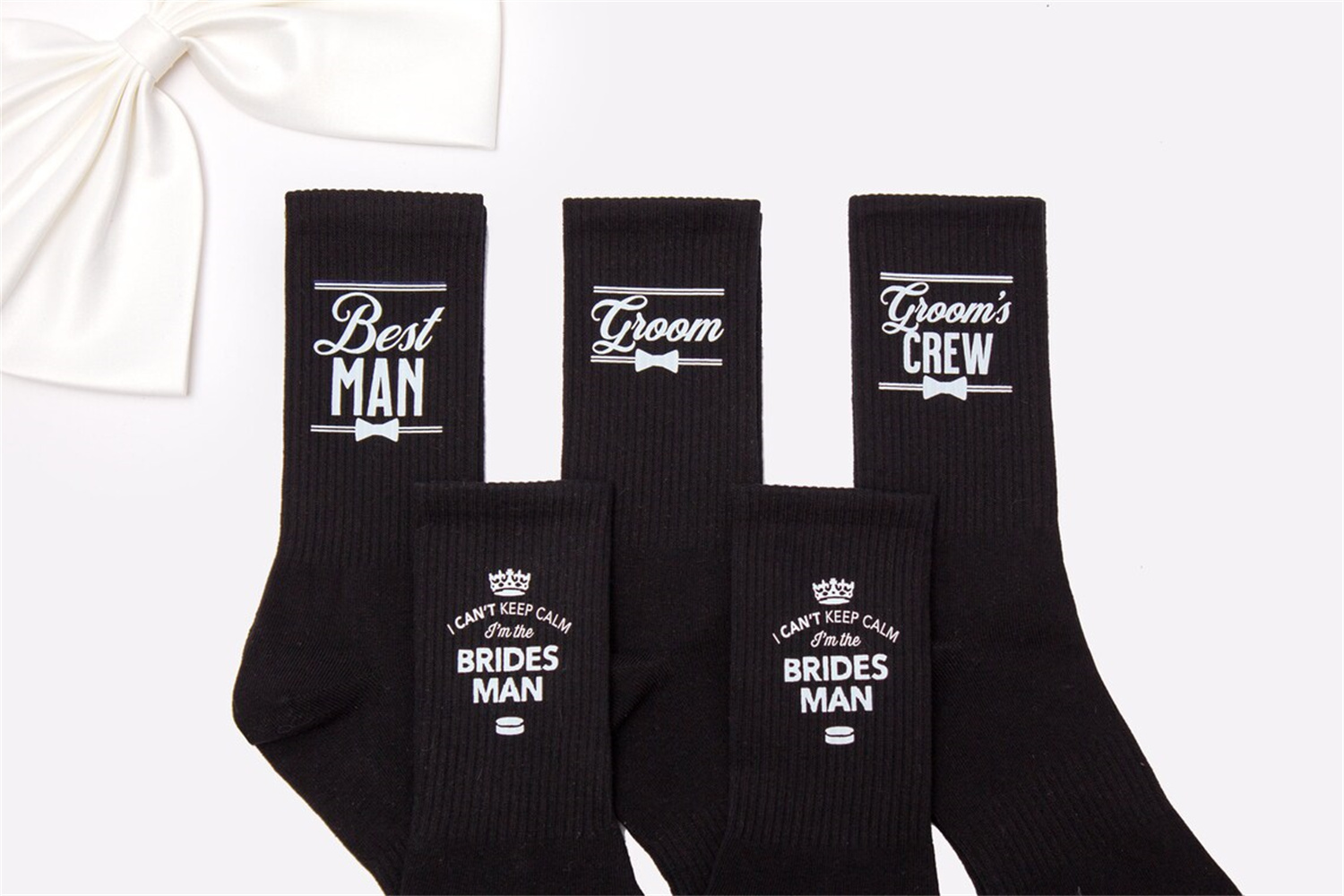 Men'S Grooming Wedding Day - Calzini da sposo, regali Best Man,