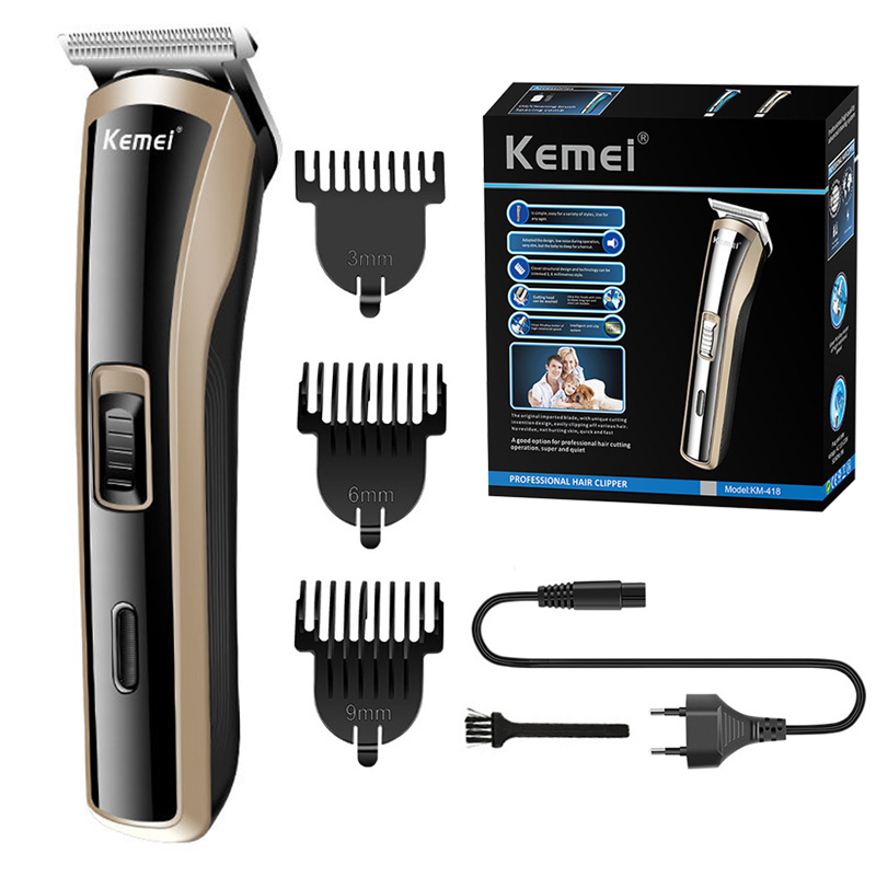 Men'S Grooming And Style - Kemei 418 tagliacapelli elettrico professionale ricaricabile