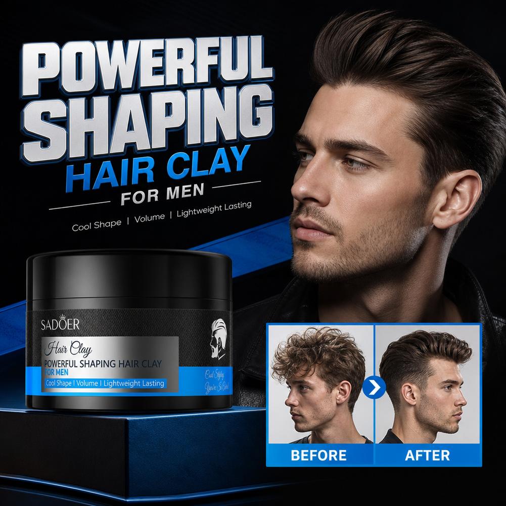 Argilla opaca per lo styling d - Pomade Hair Clay recensione e prezzo