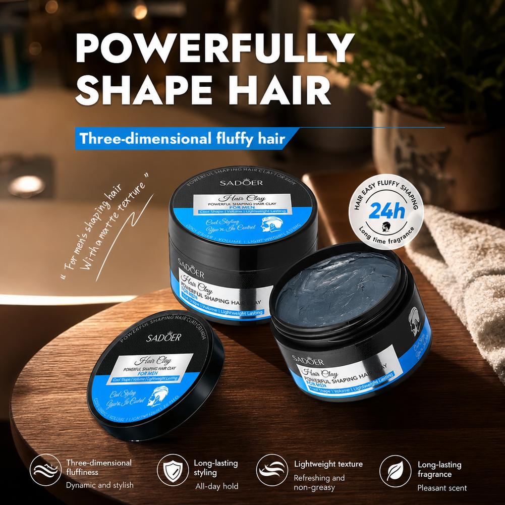 Argilla opaca per lo styling d - Pomade Hair Clay recensione e prezzo
