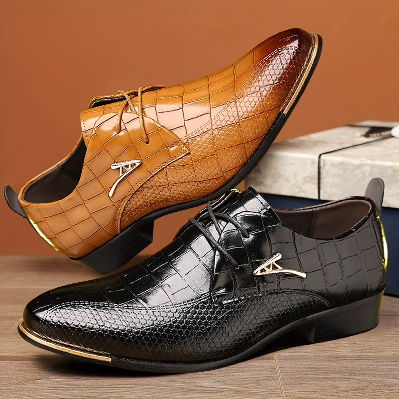 Scarpe in pelle PU moda uomo b - Men'S Grooming And Style recensione e prezzo