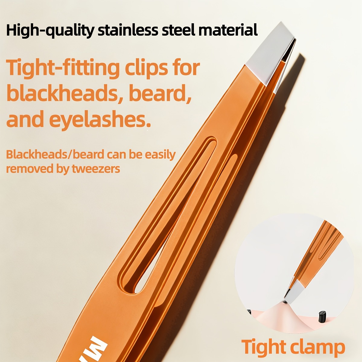 1 pz Pinzette a Punta Inclinat - Grooming Men'S Eyebrows recensione e prezzo