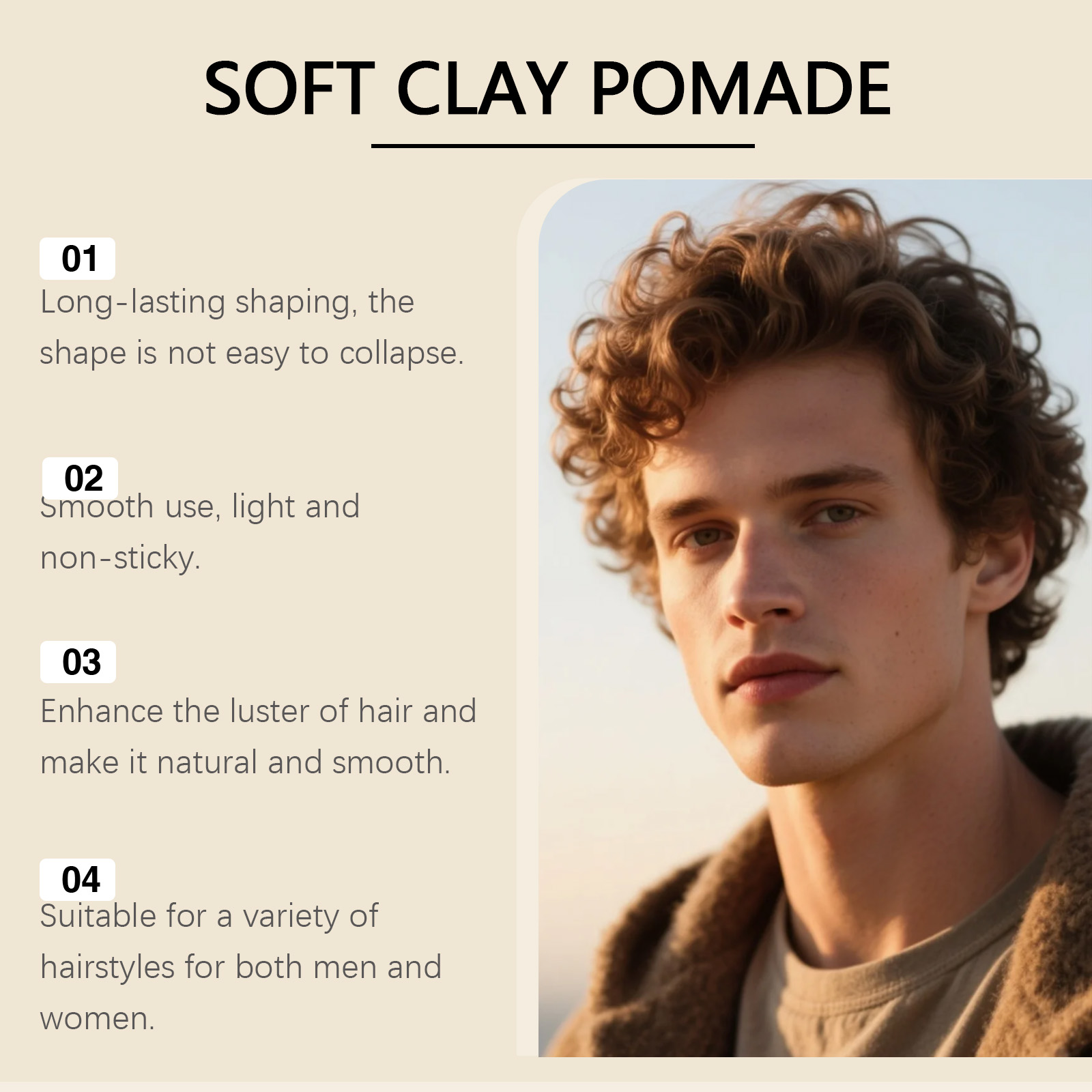 Cera per capelli originale Gel - Pomade Hair Clay recensione e prezzo